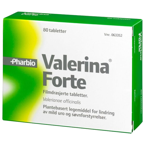 Valerina Forte tabletter 80 stk