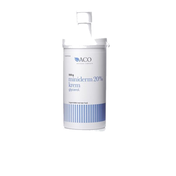 Miniderm krem 20%, 500g