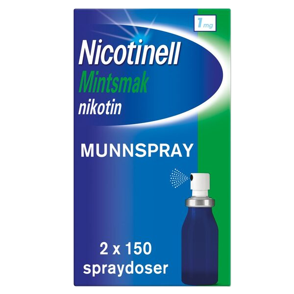 NICOTINELL SPRAY MINT 1MG 2X15ML NO