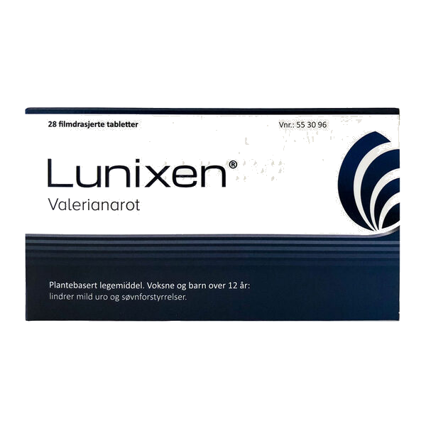 Lunixen tabletter for bedre søvn 500 mg 28 stk