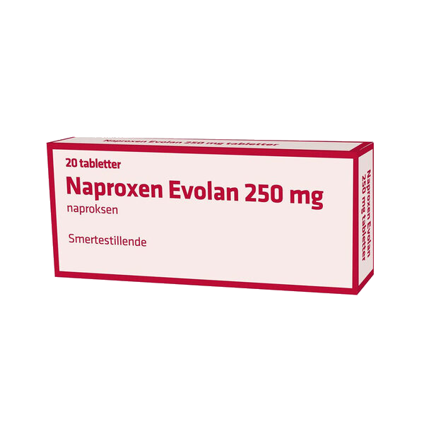 Naproxen Evolan tab 250 mg