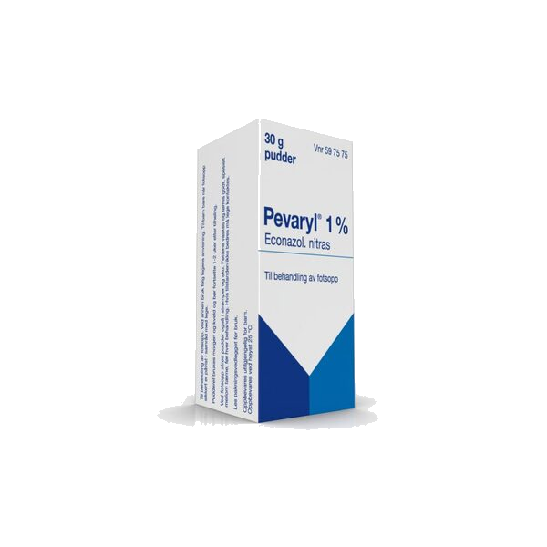 Pevaryl pudder 1% 30g