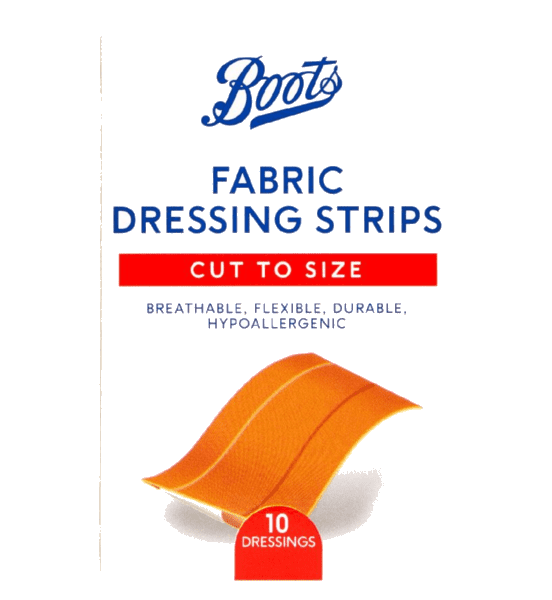 Boots Oppklippbart plaster i tekstil 10stk