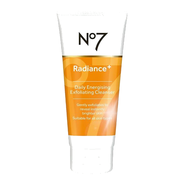 No7 Radiance+ Daily Energising Exfoliating Cleanser 100ml