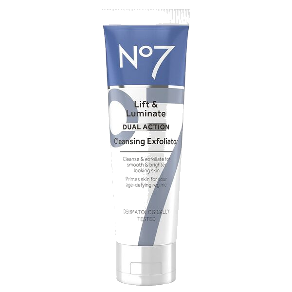 No7 Lift & Luminate Dual Action Cleansing Exfoliator 100ml