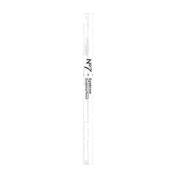 No7 Eyebrow Sculpting Pencil, Black