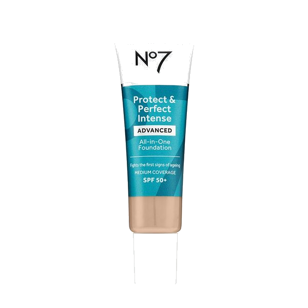 No7 Protect & Perfect ADVANCED All In One Foundation SPF50 30ml, Cool beige
