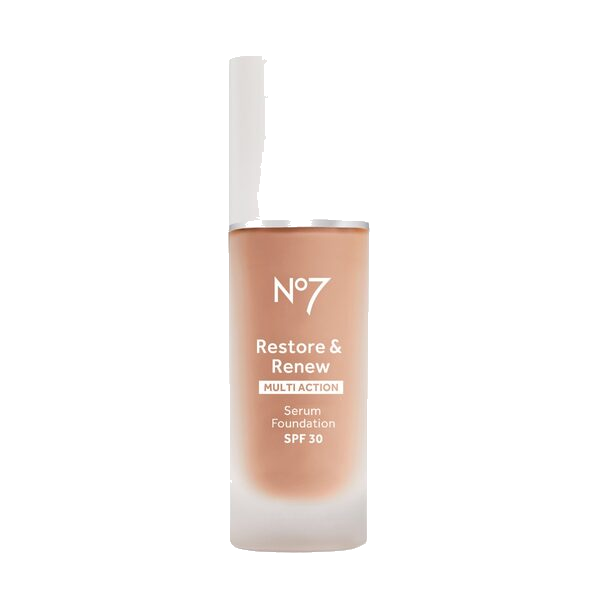 No7 Restore & Renew Foundation SPF30 30ml, Cool Beige
