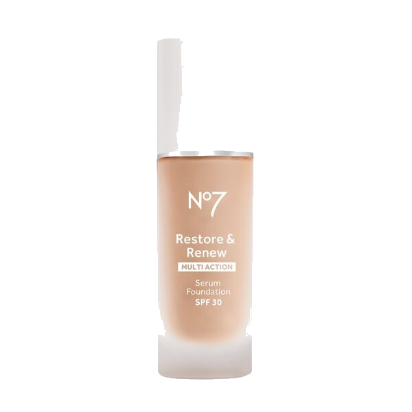 No7 Restore & Renew Foundation SPF30 30ml, Calico
