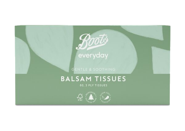 Boots Balsam papirlommetørkler 80stk