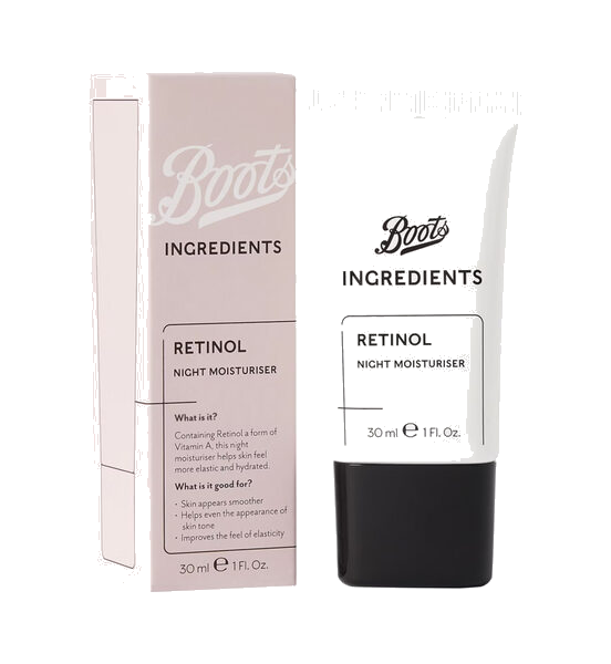 Boots Ingredients Retinol Nattkrem 30ml