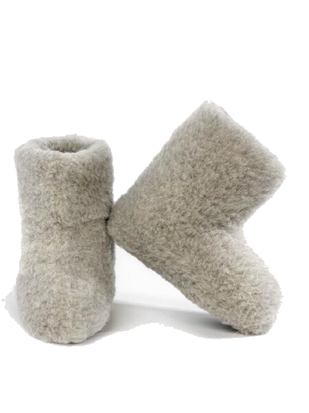 ALWERO BOOTIES GREY Tøfler 39/40
