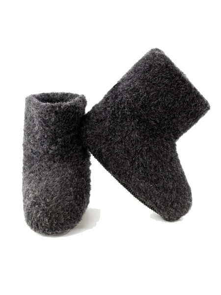 ALWERO BOOTIES BLACK Tøfler 39-40