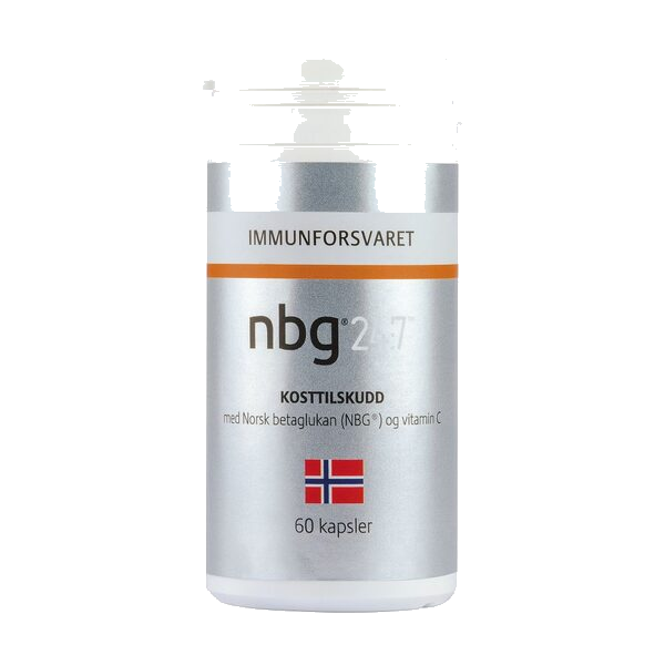 Nbg 24:7 kosttilskudd kapsler 60 stk