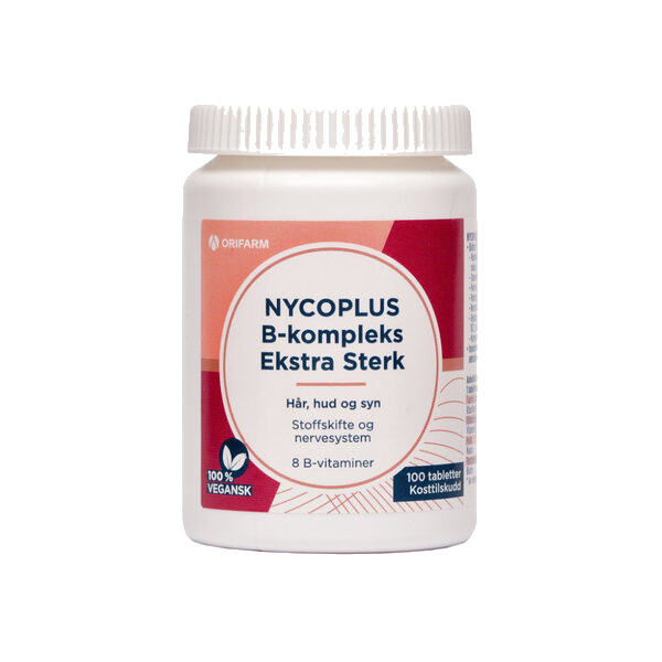 NYCOPLUS B-kompleks Ekstra sterk 100 tabletter