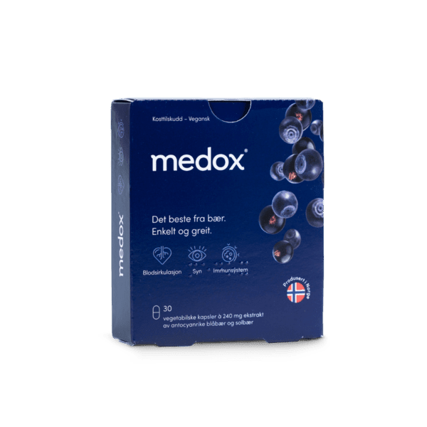 Medox Antocyaner Kaps 80 mg 30 stk