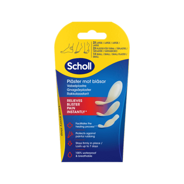 Scholl Gnagsårplaster mix 5stk
