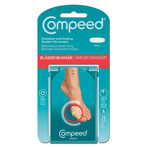 Compeed Gnagsårplaster Small 6 stk