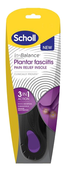 Scholl Innleggssåle Plantar Fascitt Str S (37,5-39,5) 1 par