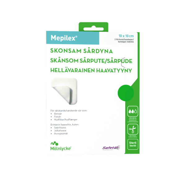 Mepilex 10X10Cm 2 stk