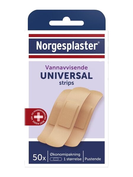 NORGESPLASTER 50 STRIPS
