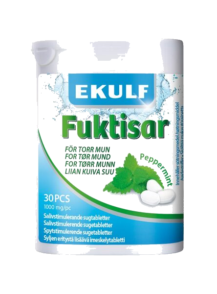 EKULF Fuktisar Peppermint 30 stk