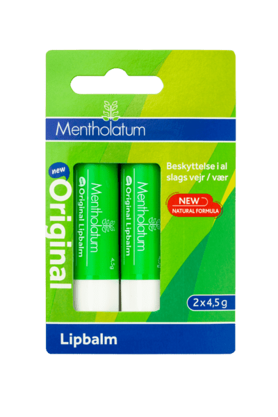 Mentholatum Lip Balm leppepomade 4,5g Duo (2 pakk)