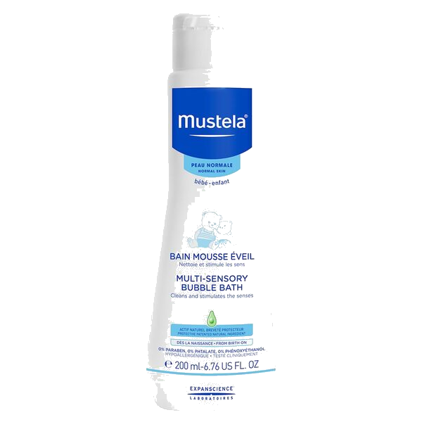 Mustela multi-sensory bubble bath 200 ml