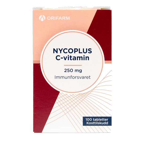 Nycoplus C-vitamin 250mg tabletter 100 stk
