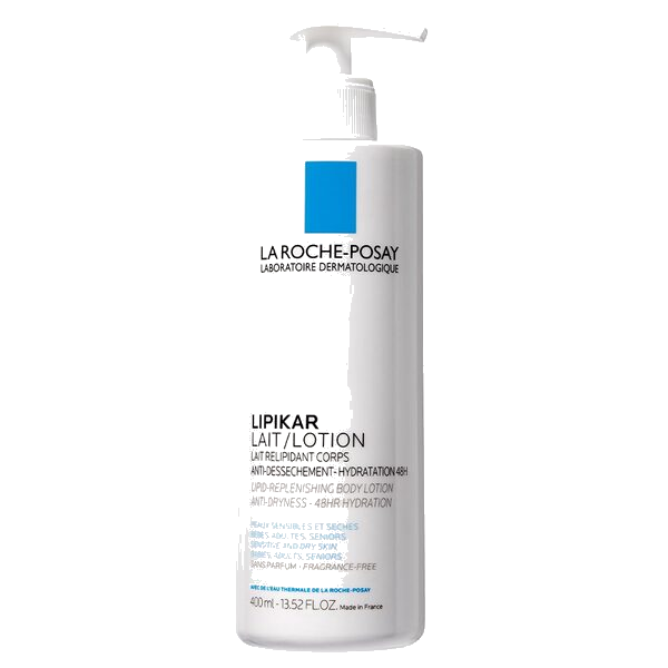 La Roche-Posay Lipikar Lait Lotion uten parfyme 400ml
