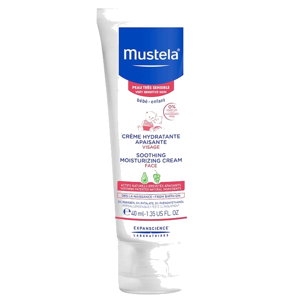 Mustela soothing moisturize cream 40 ml