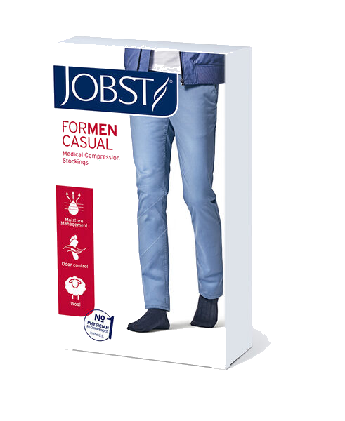 Jobst Men Casual K2 Kne Sort S 1 par