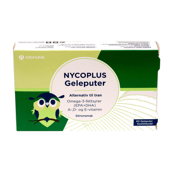 Nycoplus Geleputer Omega-3 60 stk