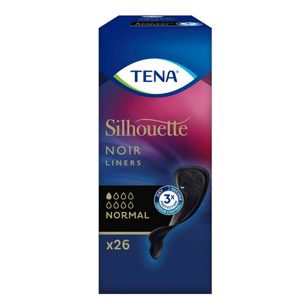 TENA Silhouette truseinnlegg Sort Normal
