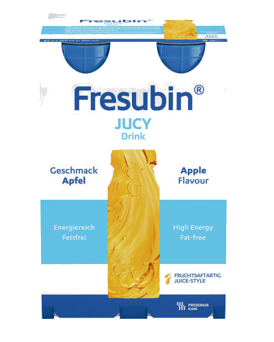 Fresubin Jucy Drink Næringsdrikk Eple 4X200 ml