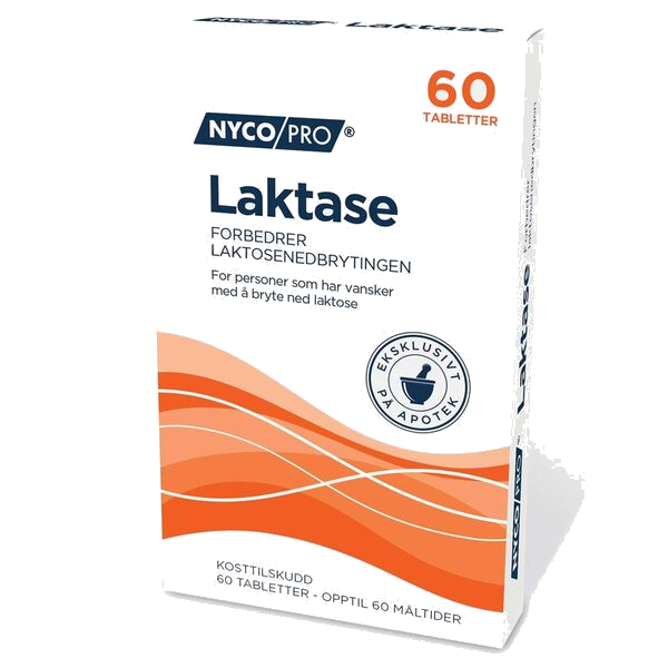 Nycopro Laktase tabletter 60 stk