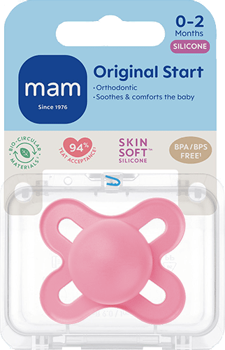 MAM Start 0-2m Silk PINK