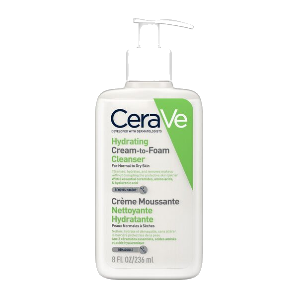 CeraVe hydrating cream to foam cleanser 236ml