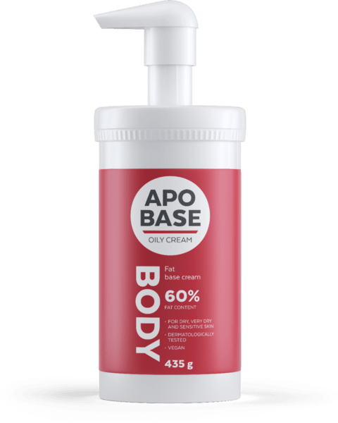 Apobase fet krem med pumpe 435ml