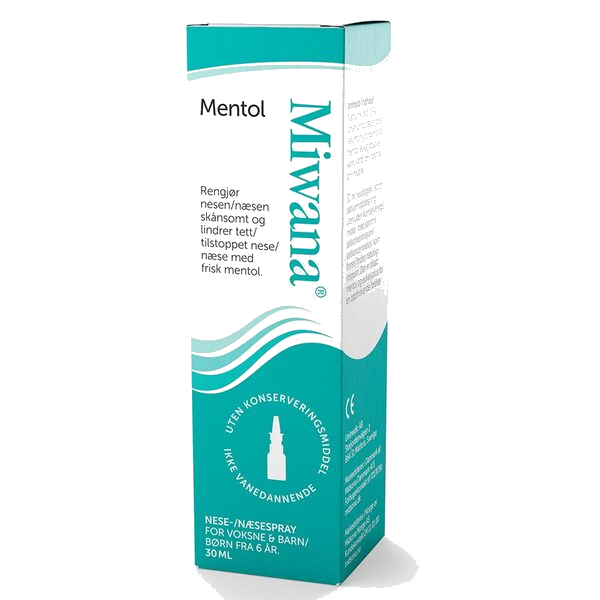 Miwana Nesespray Mentol U/Kons 30 ml
