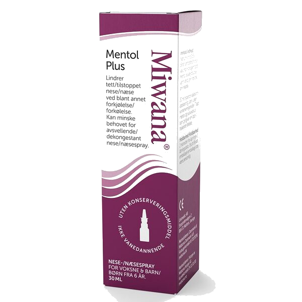 Miwana Plus 3,5% Nesespr Ment 30 ml