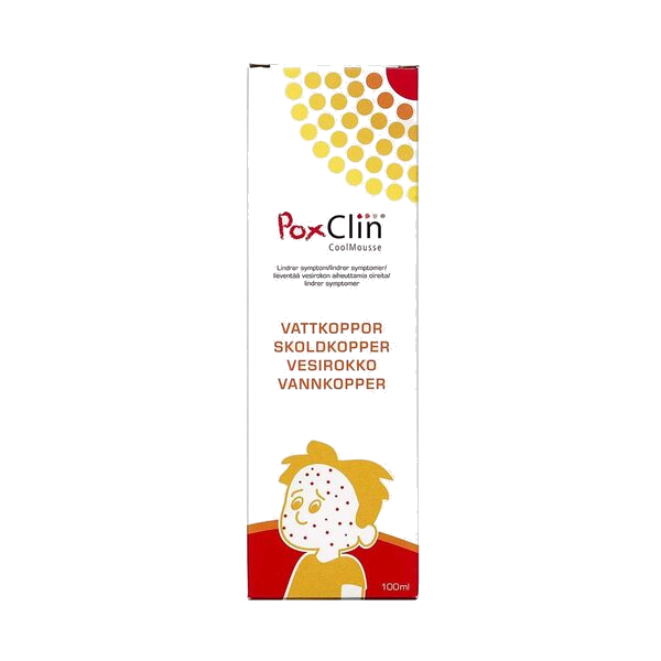 Poxclin Coolmousse Kløelindre 100 ml