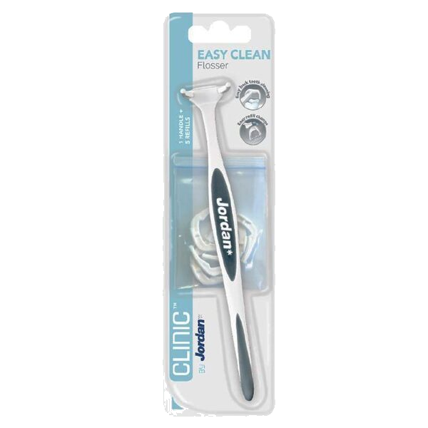 Jordan Clinic Easy Clean Flosser Startpakke + 5 refills