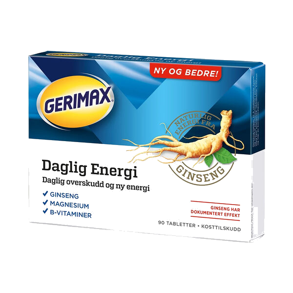 Gerimax Daglig Energi Tab 90 stk