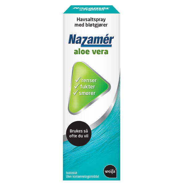 Nazamer Aloe Vera Saltvannspra 20 ml
