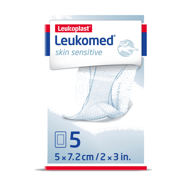 Leukoplast leukomed skin sensitive steril 5X7,2cm