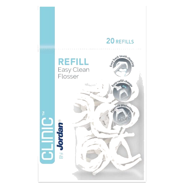Jordan Clinic Easy Clean Flosser Refill 20stk