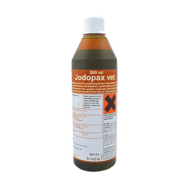 Jodopax vet oppl 0,75% 500ML