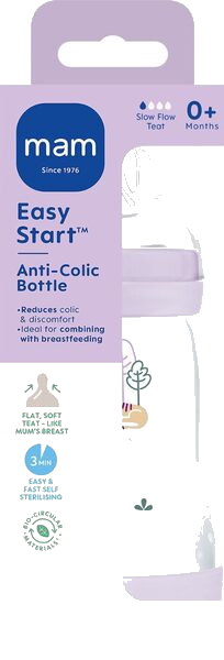 MAM Easy Start Anti-Colic 260ml PINK