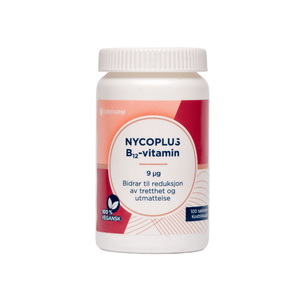 Nycoplus B12-vitamin 9 mcg tabletter 100 stk